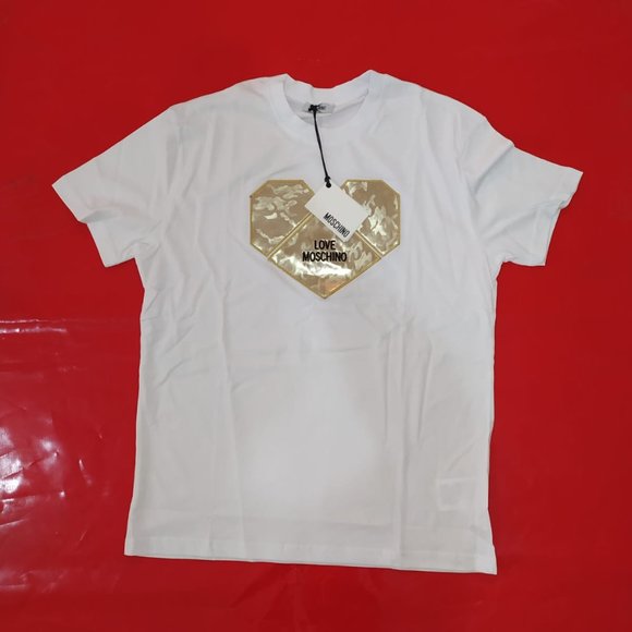 Moschino Casual T-shirt Men's Short Sleeve